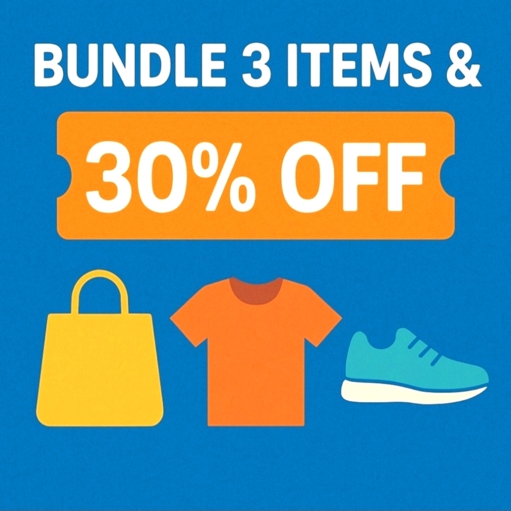 Bundle Offer: 3 Items with 30% Off